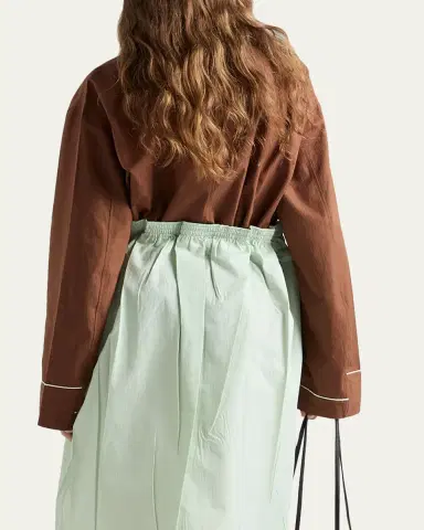 Prada Long-Sleeve Cotton Blouse | Thumbnail 3 Prada Long-Sleeve Cotton Blouse | Thumbnail 3