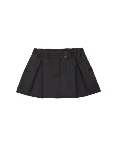 Prada Chevron Pleated Mini Skirt | Thumbnail 1 Prada Chevron Pleated Mini Skirt | Thumbnail 1