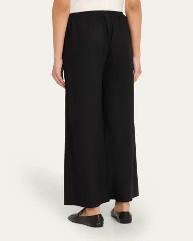 The Row Gala Wool Wide-Leg Pull-On Pants | Thumbnail 3 The Row Gala Wool Wide-Leg Pull-On Pants | Thumbnail 3