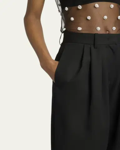 Isabel Marant Janice Pleated Wool Pants | Thumbnail 5 Isabel Marant Janice Pleated Wool Pants | Thumbnail 5