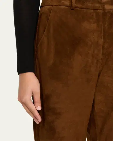 AEXAE Suede Straight-Leg Pants | Thumbnail 5 AEXAE Suede Straight-Leg Pants | Thumbnail 5