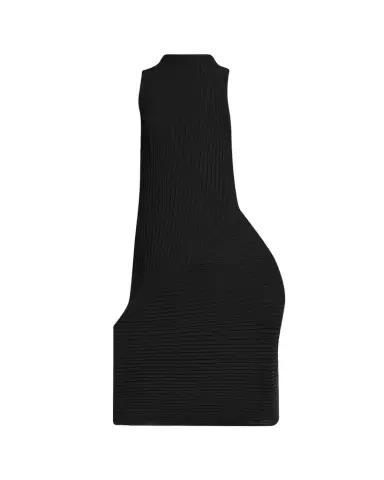 Issey Miyake Folded Pleats Sleeveless Midi Dress | Thumbnail 1 Issey Miyake Folded Pleats Sleeveless Midi Dress | Thumbnail 1