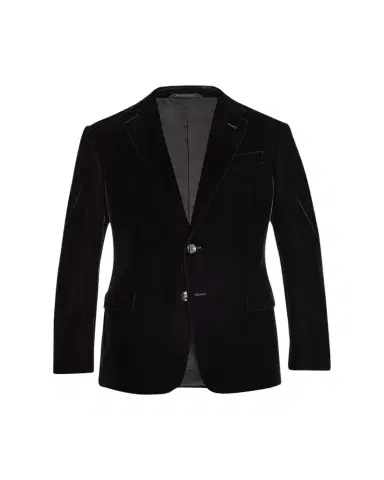 Giorgio Armani Men's Velvet Notch Lapel Dinner Jacket | Thumbnail 1 Giorgio Armani Men's Velvet Notch Lapel Dinner Jacket | Thumbnail 1