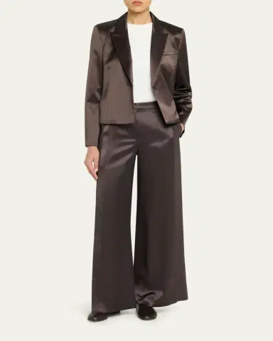TWP Taite Satin Wide-Leg Pants | Thumbnail 2 TWP Taite Satin Wide-Leg Pants | Thumbnail 2