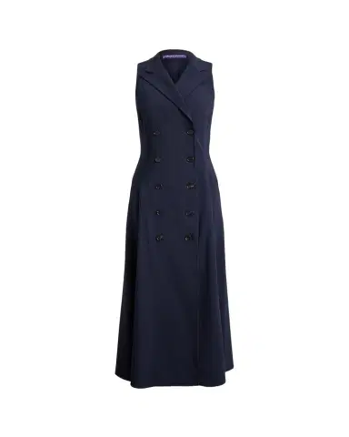 Ralph Lauren Collection Alecia Cotton-Blend Day Dress | Thumbnail 1 Ralph Lauren Collection Alecia Cotton-Blend Day Dress | Thumbnail 1