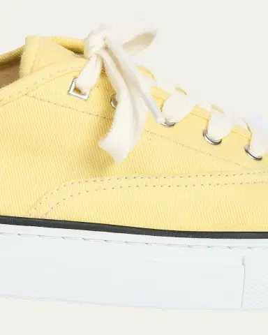 Jacquemus Les Fefe Canvas Low-Top Boat Sneakers | Thumbnail 3 Jacquemus Les Fefe Canvas Low-Top Boat Sneakers | Thumbnail 3
