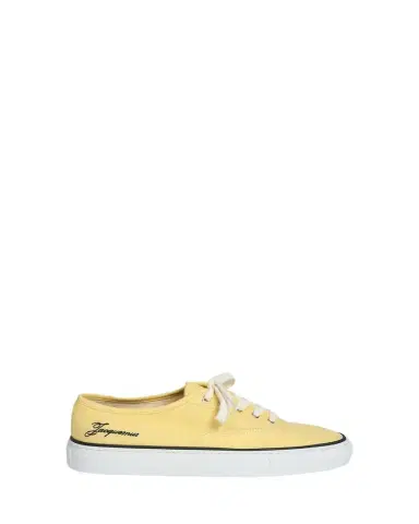 Jacquemus Les Fefe Canvas Low-Top Boat Sneakers | Thumbnail 1 Jacquemus Les Fefe Canvas Low-Top Boat Sneakers | Thumbnail 1