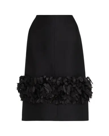 TOTEME Petal Embellished Pencil Skirt | Thumbnail 1 TOTEME Petal Embellished Pencil Skirt | Thumbnail 1