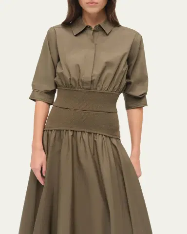 SIMKHAI Ovie Midi Skirt | Thumbnail 5 SIMKHAI Ovie Midi Skirt | Thumbnail 5