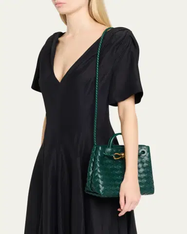 Bottega Veneta Andiamo Small Leather Top-Handle Bag | Thumbnail 2 Bottega Veneta Andiamo Small Leather Top-Handle Bag | Thumbnail 2