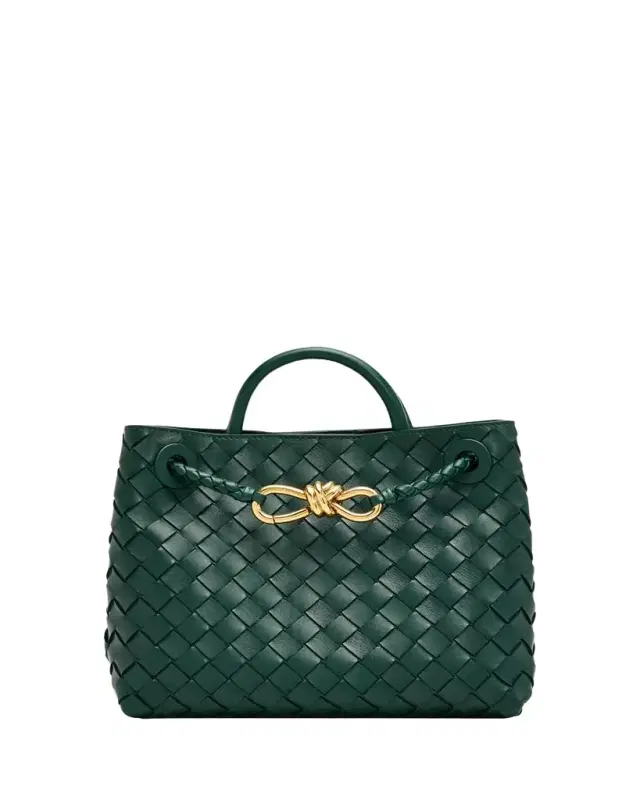 Andiamo Small Leather Top-Handle Bag Andiamo Small Leather Top-Handle Bag