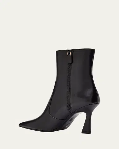 Stuart Weitzman 85mm Vinnie Leather Zip Booties | Thumbnail 4 Stuart Weitzman 85mm Vinnie Leather Zip Booties | Thumbnail 4