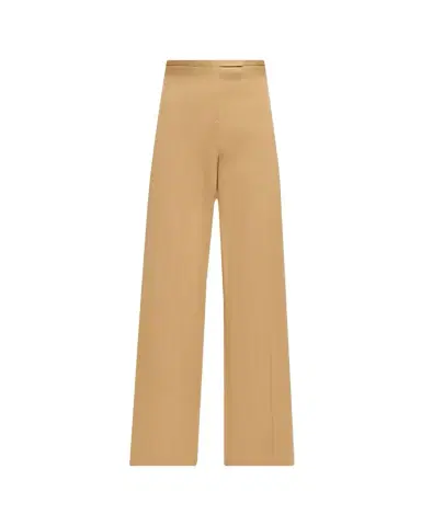 Max Mara Herringbone Striped Jersey Wide-Leg Pants | Thumbnail 1 Max Mara Herringbone Striped Jersey Wide-Leg Pants | Thumbnail 1
