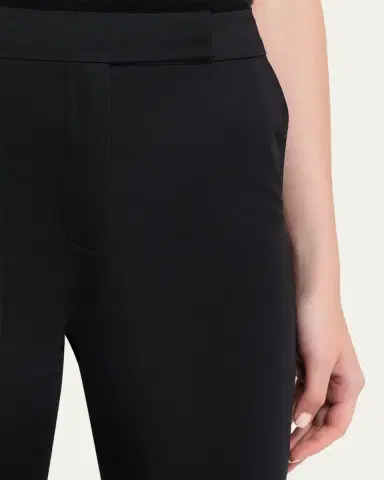 Max Mara Cotton-Stretch Slim-Leg Ankle Pants | Thumbnail 5 Max Mara Cotton-Stretch Slim-Leg Ankle Pants | Thumbnail 5