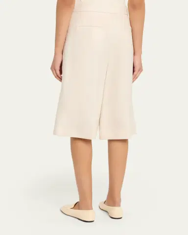 Max Mara Wide-Leg Linen Pants | Thumbnail 3 Max Mara Wide-Leg Linen Pants | Thumbnail 3