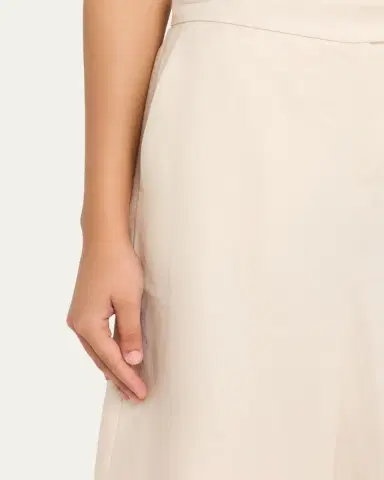 Max Mara Wide-Leg Linen Pants | Thumbnail 5 Max Mara Wide-Leg Linen Pants | Thumbnail 5