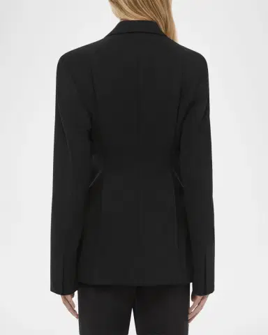 Helmut Lang Wool Gabardine Blazer | Thumbnail 2 Helmut Lang Wool Gabardine Blazer | Thumbnail 2