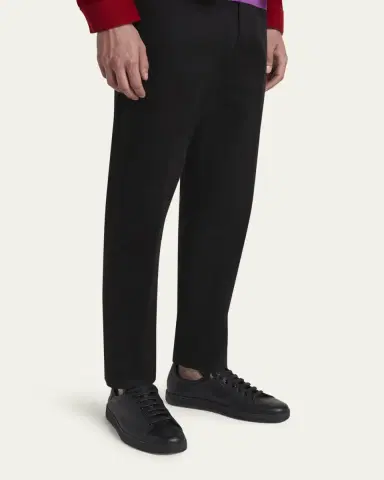 Tom Ford Men's Warwick Leather Sneakers | Thumbnail 2 Tom Ford Men's Warwick Leather Sneakers | Thumbnail 2