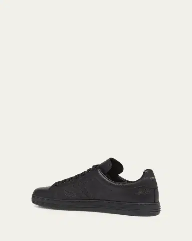 Tom Ford Men's Warwick Leather Sneakers | Thumbnail 4 Tom Ford Men's Warwick Leather Sneakers | Thumbnail 4