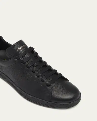 Tom Ford Men's Warwick Leather Sneakers | Thumbnail 5 Tom Ford Men's Warwick Leather Sneakers | Thumbnail 5