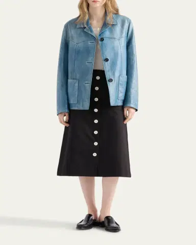 Prada Napa Leather Jacket | Thumbnail 2 Prada Napa Leather Jacket | Thumbnail 2