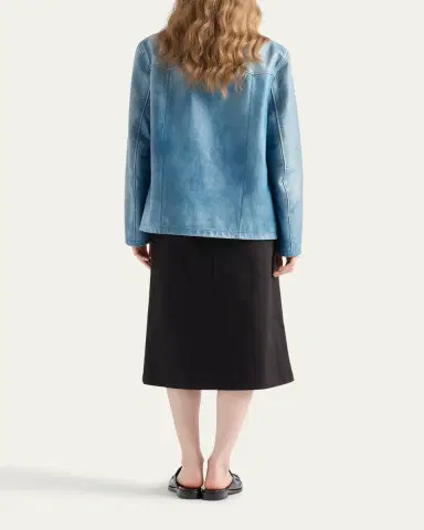 Prada Napa Leather Jacket | Thumbnail 3 Prada Napa Leather Jacket | Thumbnail 3