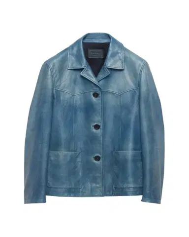 Prada Napa Leather Jacket | Thumbnail 1 Prada Napa Leather Jacket | Thumbnail 1