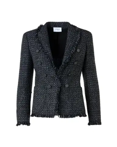 Akris punto Salt and Pepper Tweed Jacket | Thumbnail 1 Akris punto Salt and Pepper Tweed Jacket | Thumbnail 1
