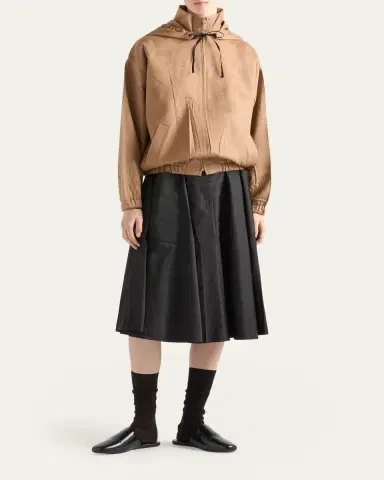 Prada Re-Nylon Midi Skirt | Thumbnail 2 Prada Re-Nylon Midi Skirt | Thumbnail 2