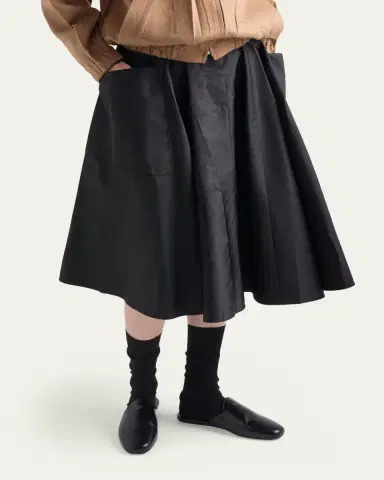 Prada Re-Nylon Midi Skirt | Thumbnail 4 Prada Re-Nylon Midi Skirt | Thumbnail 4