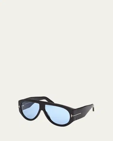 Tom Ford Bronson 60MM Acetate Pilot Sunglasses | Thumbnail 2 Tom Ford Bronson 60MM Acetate Pilot Sunglasses | Thumbnail 2