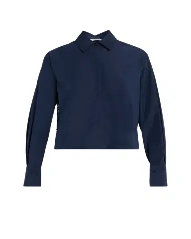 Simkhai Kacey Cotton Lace Long-Sleeve Top | Thumbnail 1 Simkhai Kacey Cotton Lace Long-Sleeve Top | Thumbnail 1