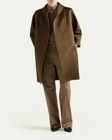 Prada Long-Sleeve Cotton Twill Utility Shirt | Thumbnail 2 Prada Long-Sleeve Cotton Twill Utility Shirt | Thumbnail 2