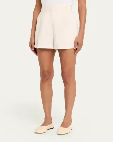 A.L.C. Winston Linen-Blend Shorts | Thumbnail 4 A.L.C. Winston Linen-Blend Shorts | Thumbnail 4