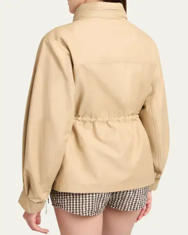 Moncler Bougain Twill Hooded Jacket | Thumbnail 2 Moncler Bougain Twill Hooded Jacket | Thumbnail 2
