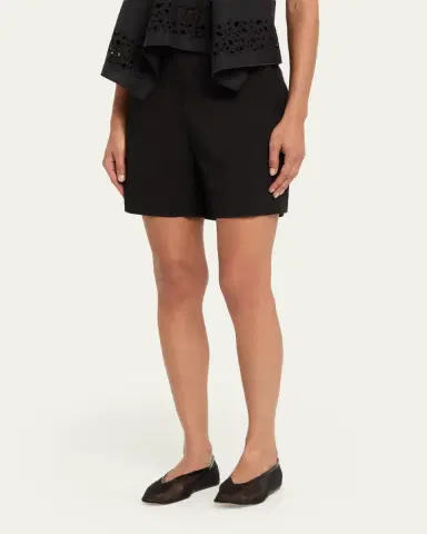 A.L.C. Louis Linen-Blend Shorts | Thumbnail 4 A.L.C. Louis Linen-Blend Shorts | Thumbnail 4