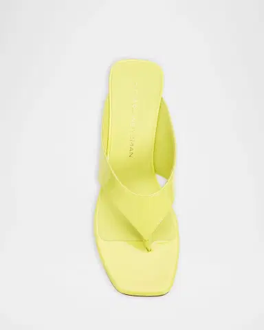 Stuart Weitzman 50mm Vinnie Patent Leather Thong Sandals | Thumbnail 3 Stuart Weitzman 50mm Vinnie Patent Leather Thong Sandals | Thumbnail 3
