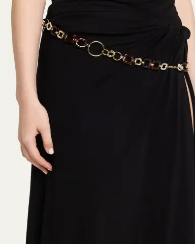 Christopher Esber Tortoise Chain Belt Maxi Skirt | Thumbnail 5 Christopher Esber Tortoise Chain Belt Maxi Skirt | Thumbnail 5
