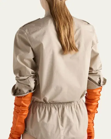 Prada Cotton Utility Shirt | Thumbnail 3 Prada Cotton Utility Shirt | Thumbnail 3
