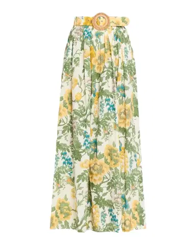 Cara Cara Greenfield Belted Cotton Maxi Skirt | Thumbnail 1 Cara Cara Greenfield Belted Cotton Maxi Skirt | Thumbnail 1
