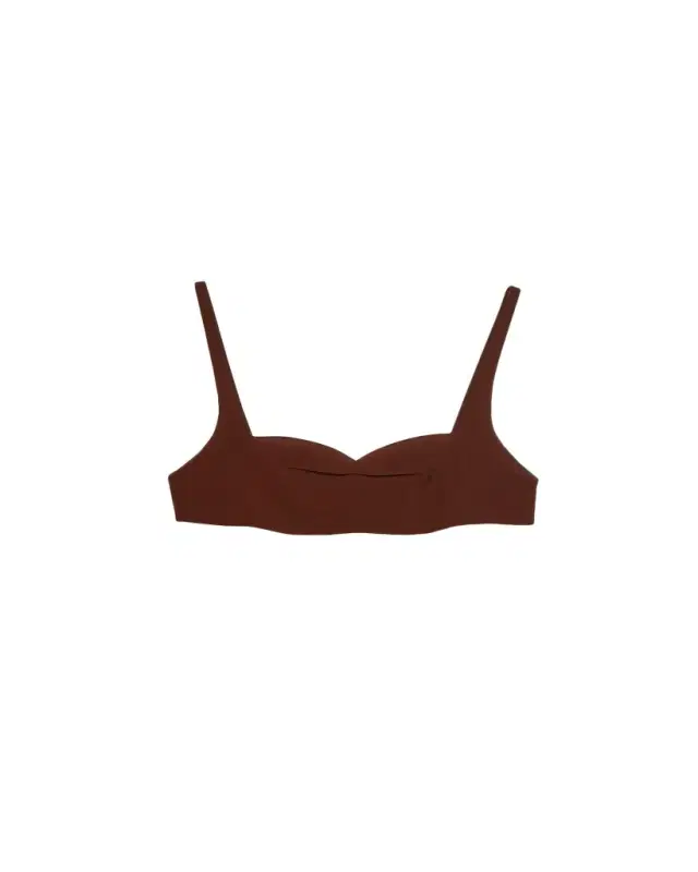 Crepe De Chine Bra Top Crepe De Chine Bra Top