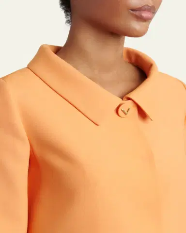 Valentino Garavani Wool Crop Jacket | Thumbnail 5 Valentino Garavani Wool Crop Jacket | Thumbnail 5