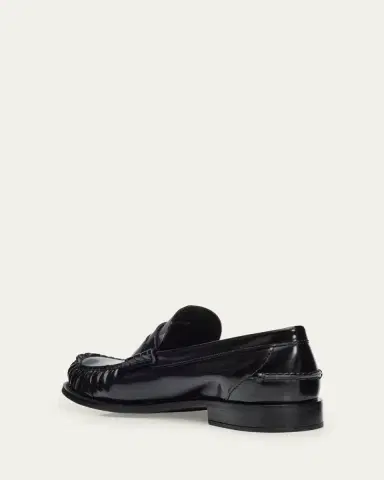 Prada 20mm Leather Moc-Toe Penny Loafers | Thumbnail 4 Prada 20mm Leather Moc-Toe Penny Loafers | Thumbnail 4