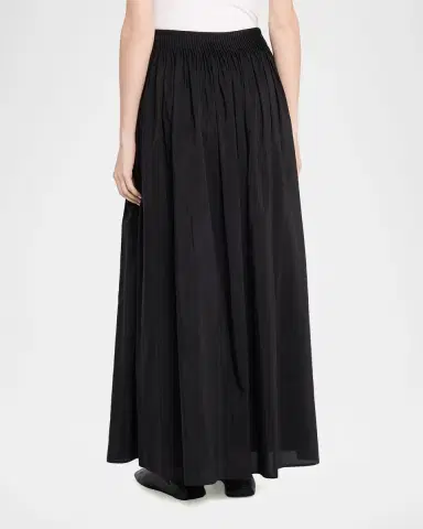 Loulou de Saison Naya A-Line Gathered Skirt | Thumbnail 2 Loulou de Saison Naya A-Line Gathered Skirt | Thumbnail 2