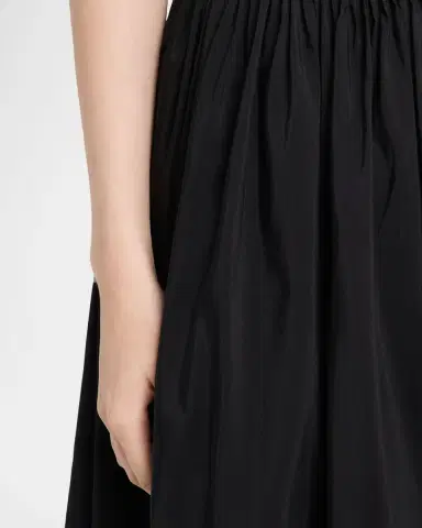Loulou de Saison Naya A-Line Gathered Skirt | Thumbnail 4 Loulou de Saison Naya A-Line Gathered Skirt | Thumbnail 4