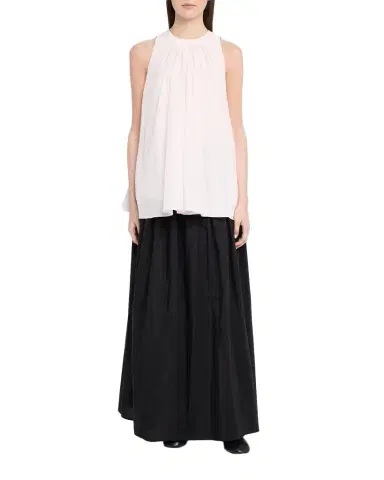 Loulou de Saison Naya A-Line Gathered Skirt | Thumbnail 1 Loulou de Saison Naya A-Line Gathered Skirt | Thumbnail 1