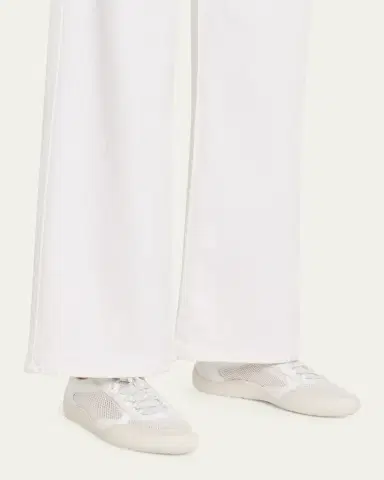 Prada Speedrock Mesh & Leather Low-Top Sneakers | Thumbnail 2 Prada Speedrock Mesh & Leather Low-Top Sneakers | Thumbnail 2