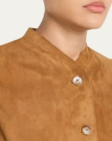 ALL THREE Emanuelle Suede Jacket | Thumbnail 5 ALL THREE Emanuelle Suede Jacket | Thumbnail 5