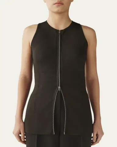 Attersee Viscose Knit Sleeveless Top | Thumbnail 4 Attersee Viscose Knit Sleeveless Top | Thumbnail 4