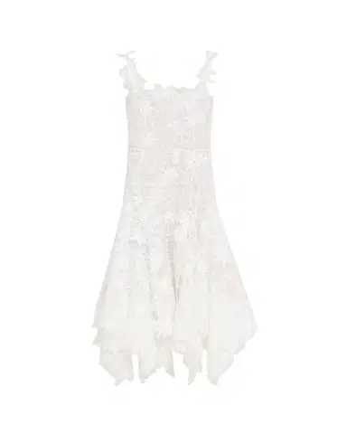 Oscar de la Renta Dominican Landscape Guipure Dress | Thumbnail 1 Oscar de la Renta Dominican Landscape Guipure Dress | Thumbnail 1